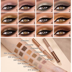 MiaSarah shimmering metallic eye shadow adds multidimensional glow.