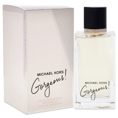 Michael Kors Gorgeous center-note tobacco accord creates sophisticated aura ideal for professional settings.