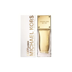 Michael Kors Sexy Amber packaging box highlights premium scent presentation for gifting