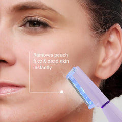 Peach fuzz remover on Michael Todd Sonicsmooth Pro Plus for quick, gentle removal