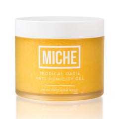 Miche Beauty anti-humidity gel bottle for frizz control in humidity.