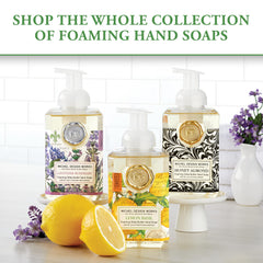 Michel Design Works foaming hand soap delivering a rich lather with every pump