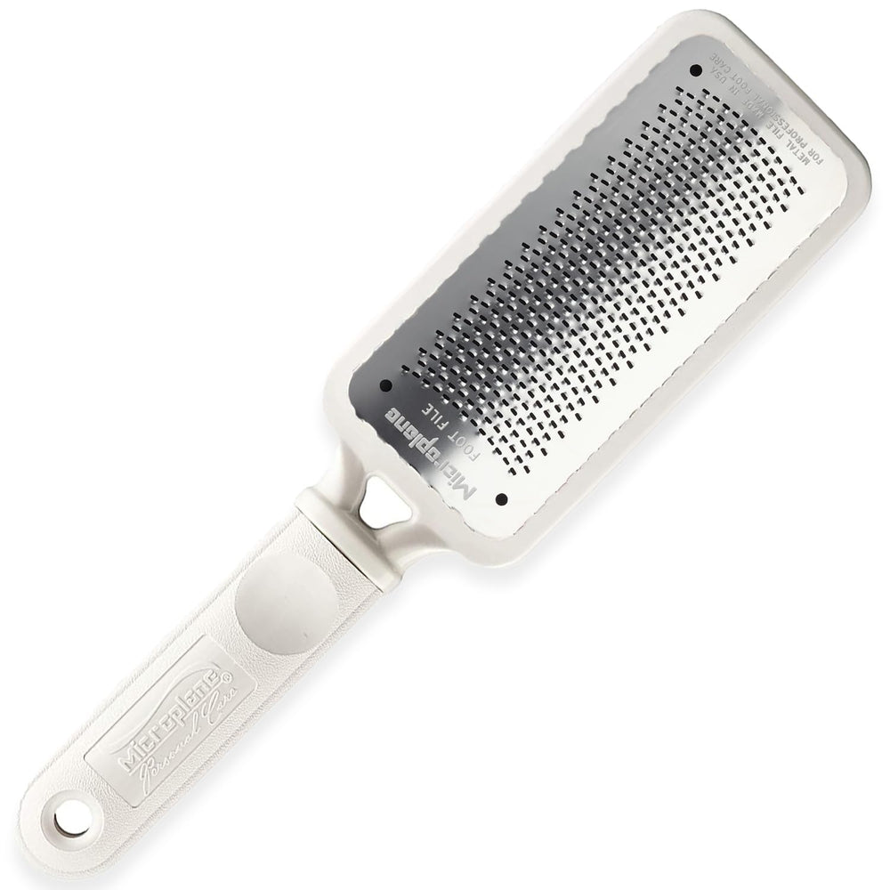 Microplane Colossal Foot File original edge for smooth heels after soaking