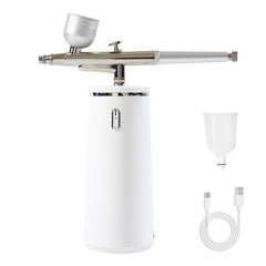 Microtree Nano Facial Steamer close-up nozzle delivering fine mist for deep hydration