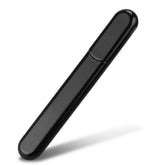 MiDenso premium glass nail file with case, portable for precise shaping on the go.