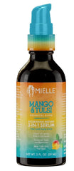Mielle Organics Mango Tulsi hair serum bottle for frizz control and moisture balance