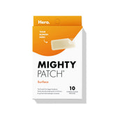 Mighty Patch Surface back patch on skin offering large-area coverage for bigger breakouts