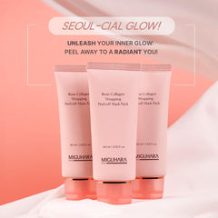 MIGUHARA Rose Water hydration bloom demonstrates refreshed dewy skin