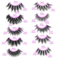MIKIWI handmade eyelashes close-up highlighting craftsmanship and long-life durability