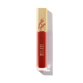 Milani Amore Satin Matte Lip Crème rose swatch for bold color