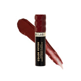 Milani Color Fetish Lip Stain 120 Mahogany Mami wand application for precise, long-lasting color.