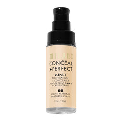 Milani Conceal + Perfect under-eye shot with brightening look