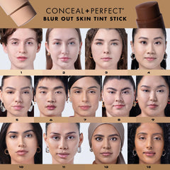 Milani Conceal + Perfect Skin Tint Stick demonstrates buildable coverage for daily touch-ups.