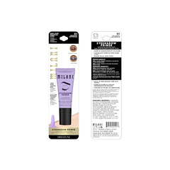 Milani Eyeshadow Primer nude swatch on eyelid shows invisible blend