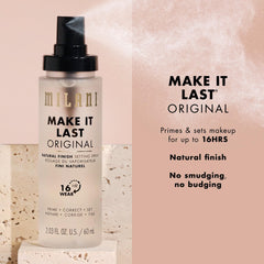 Milani Make It Last 2-pack bottles demonstrate value and extended wear.