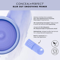 Milani primer application shot captures cooling whipped souffle-like texture for refreshing feel