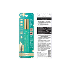 Milani Tubing Mascara wand close-up showing precise application.