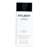 Milbon Repair Restorative Shampoo bottle showing gentle cleansing and elasticity-boosting potential