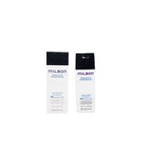 Milbon smoothing shampoo bottle shows frizz-control and shine