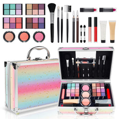 Mileonaim makeup kit teens 24-color eyeshadow palette for versatile beginner looks