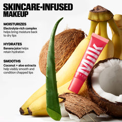 Milk Makeup Balmade electrolyte-rich complex nourishes lips while staying non-sticky