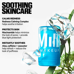 Milk Makeup fragrance-free formula image signals clean, non-irritating experience.