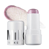 Milk Makeup Cooling Water Jelly Shimmer in Boba delivers a sheer hydrating glow on lips, cheeks, and body