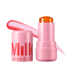 Milk Makeup Cooling Water Jelly Tint bottle shows hydrating color and lasting payoff.