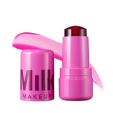 Milk Makeup Cooling Water Jelly Tint close-up shows hydrating texture and berry shade.