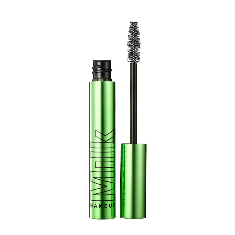 Milk Makeup Kush Big Hit Mascara tube packaging and bold color.