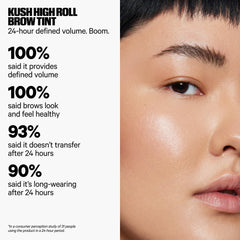 Milk Makeup KUSH Brow Tint swatch in medium brown shade
