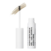 Milk Makeup KUSH Fiber Brow Gel bottle close-up in Taupe MJ for defining brows