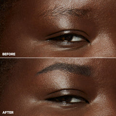 Milk Makeup KUSH brow gel close-up brush tip precision.