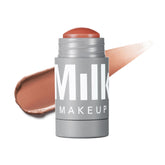 Milk Makeup Lip + Cheek Stick Enigma swatch for a natural rosy-beige glow with hydration