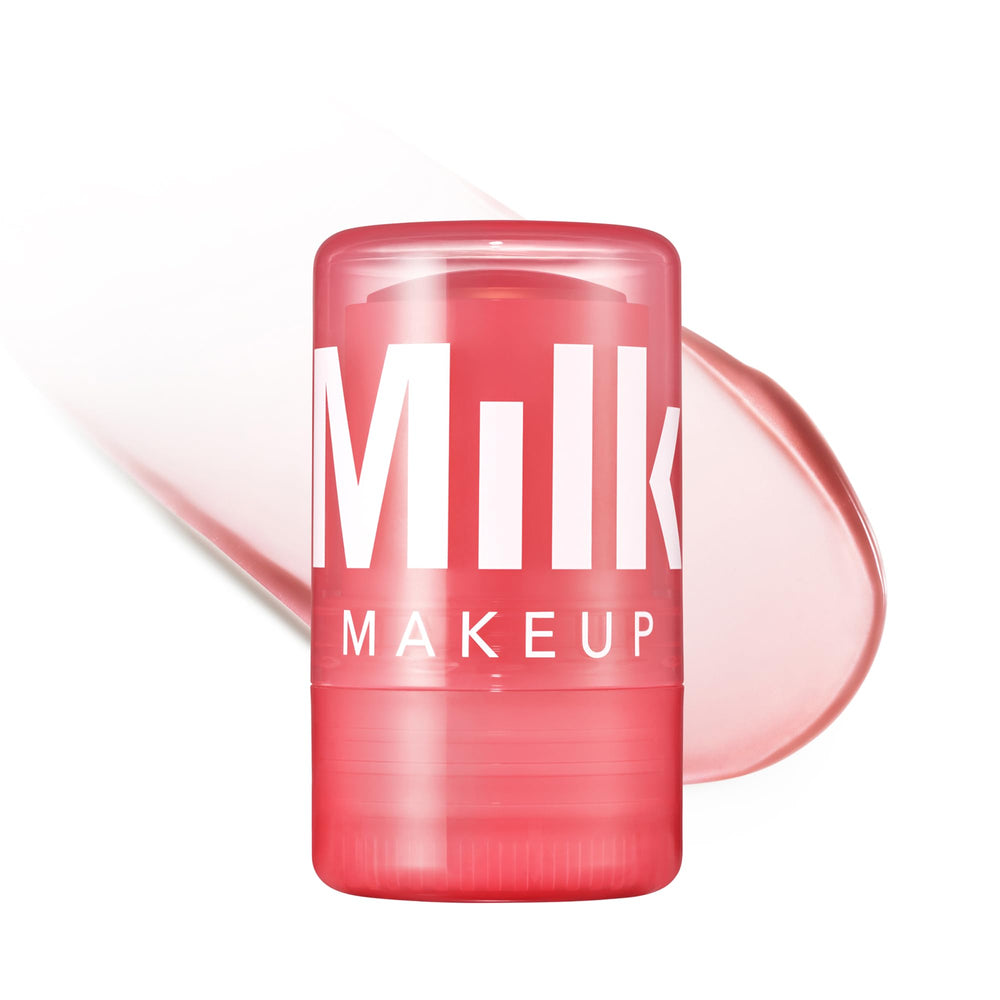 Milk Makeup Watermelon Jelly Glow Serum bottle shows glow-ready design for travel