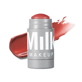 Milk Makeup Lip and Cheek Stick close-up shows creamy texture and twist mechanism.