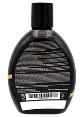 Millennium Tanning Solid Black 200X bronzer application for deep, even tan.