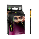 MinaiBrow instant hair dye kit medium brown box delivers natural color without ammonia.