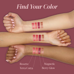 Mineral Fusion eye color pop on lids for quick accent.