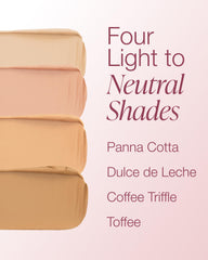Mineral Fusion Concealer Palette Quad blending close-up demonstrates seamless contouring and blemish concealment