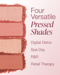 Mineral Fusion Summer Vacation matte shade swatch provides a soft base for everyday looks