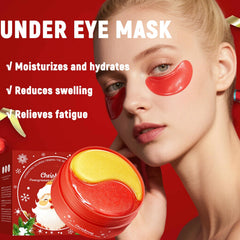 Minfei eye patches under-eye application scene suggests easy, calming routine.