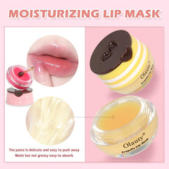 Miniling lip scrub exfoliator texture demonstrates gentle removal of dry skin