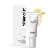 Minimalist 2% retinoid night cream jar shows creamy texture that supports evening skincare.