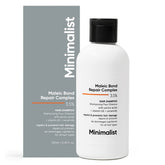 Minimalist Hair Shampoo bottle with fragrance-free formula for all hair types.