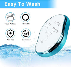 MINOCHI Crystal Hair Eraser uses safe materials for skin-friendly exfoliation.