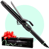 Mint Professional Extra Long Curling Iron with extra-long barrel for even curls.