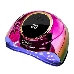 Mirage LAYON UV light front view for fast home gel curing.