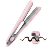 MiroPure curling iron 1-inch barrel creating salon-style beach waves