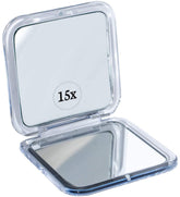 MIRRORVANA small compact 15x magnifying mirror travel closeup for precision grooming.